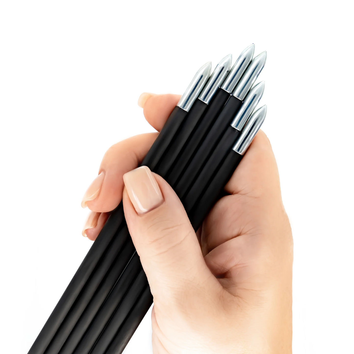 12.8" Carbon Practice Bolts (Pack of 6)