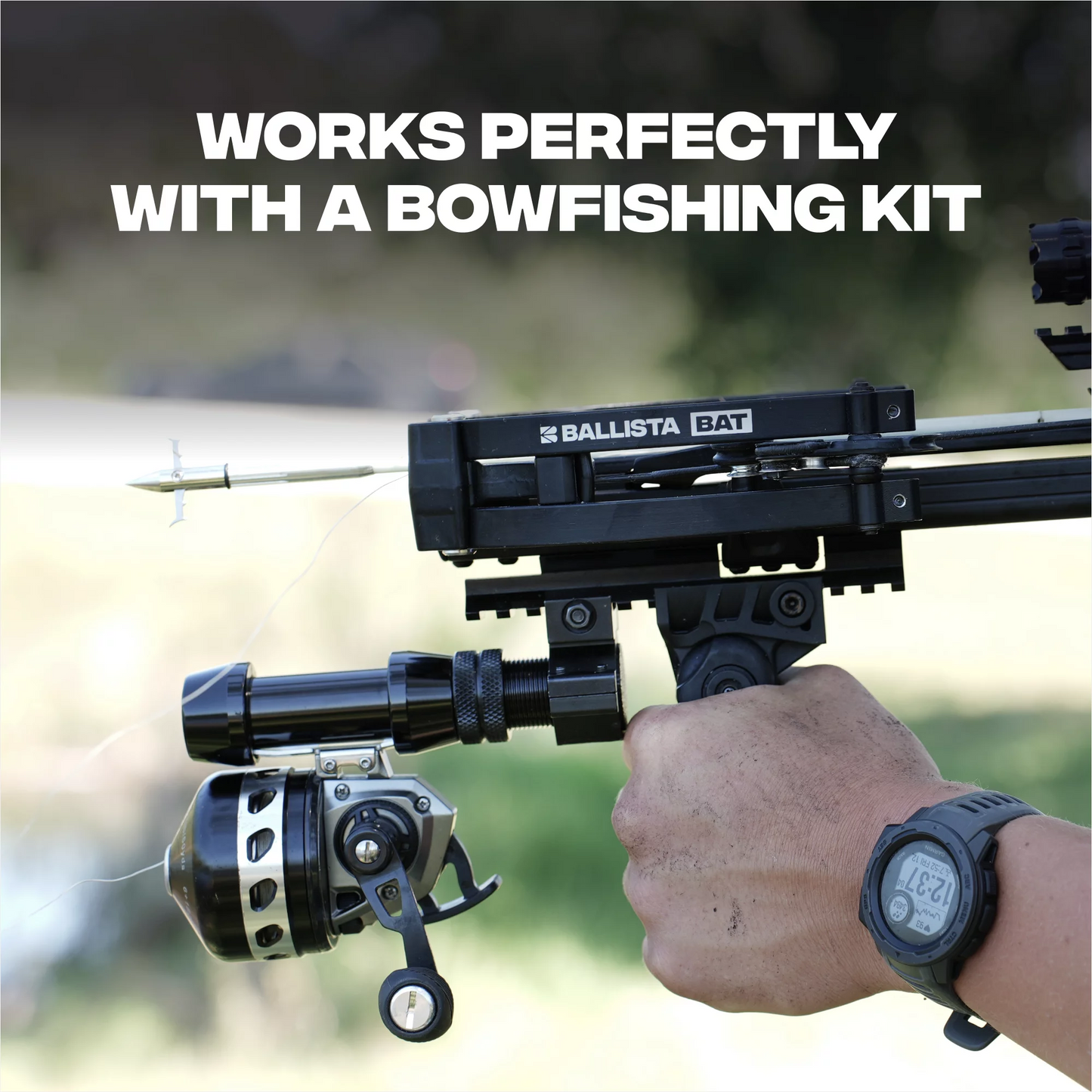 Bowfishing Reel Mount